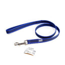 Julius K9 Colour & Gray® durable super grip dog lead with secure carabiner and rubber threads for wet weather use
