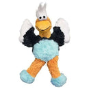 KONG Wild Knots Bird plush dog toy with knotted ropes and squeaker for chewing and play