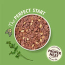 Lily's Kitchen Great British Breakfast wet dog food with venison, ham, and parsley, grain-free complete meal