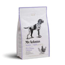 McAdams Senior Light Free Range Chicken Dry Dog Food bag for older or less active dogs with low-fat and joint care support