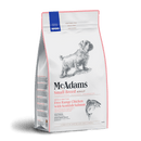 McAdams Small Breed dry dog food with free range chicken and Scottish salmon, grain-free and oven-baked formula for small dogs