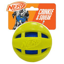 Nerf Dog Checker Squeak & Crunch Ball - Nerf Dog810009471905