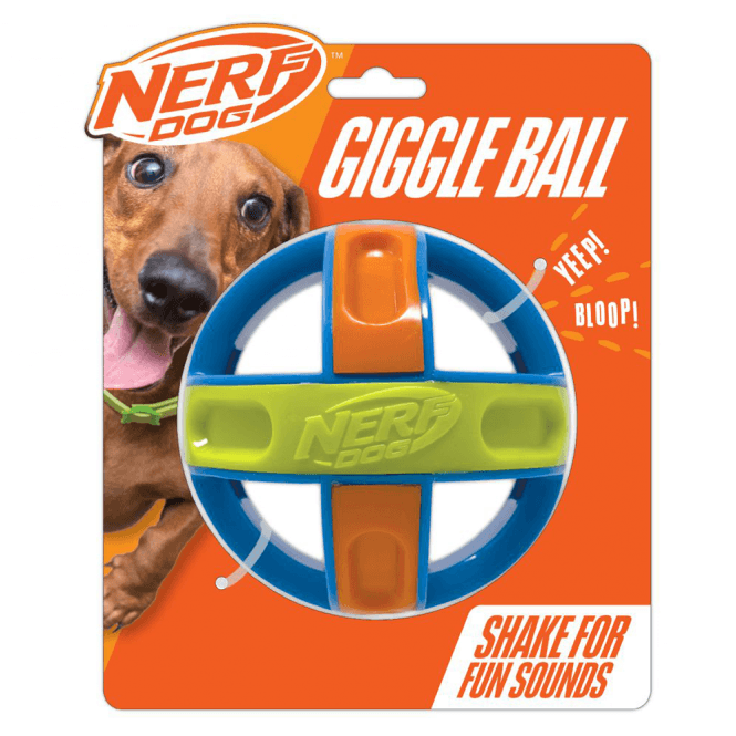 Nerf Dog Giggle Ball 12.7cm (5'') - Nerf Dog810109526956