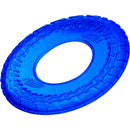 Nerf Dog Tyre Flyer durable 10 inch blue rubber frisbee for high-energy dog fetch play