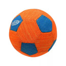 Nerf Dog 12.7cm orange and blue squeaky soccer ball dog toy