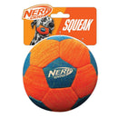 Nerf Dog 12.7cm squeaky orange and blue soccer ball dog toy