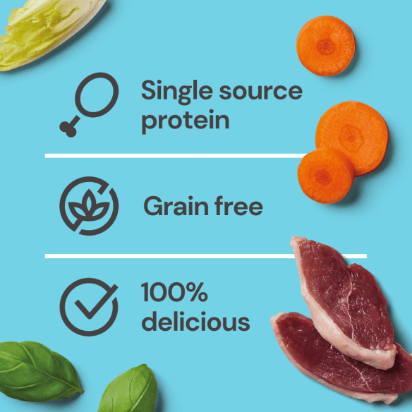 Nutriment Gently Steamed Duck Dog Food (395g) - Convenient & Nutritious - Nutriment5060359982599