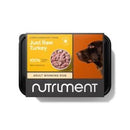 Nutriment Just Turkey Raw Dog Food 500g Tray - Nutriment5060359980229