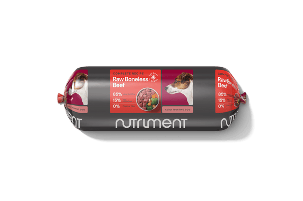 Nutriment Raw Boneless Beef Formula Dog Food - Nutriment5060359980052