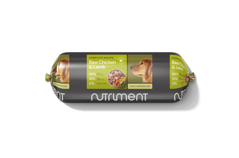 Nutriment Raw Chicken and Lamb Formula Dog Food - Nutriment5060359980311