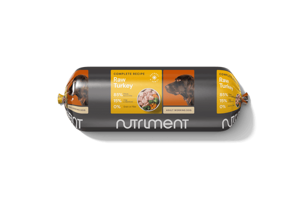 Nutriment Raw Turkey Formula Dog Food - Nutriment5060359980038