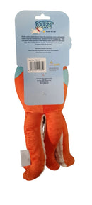 Olive Octopus Plush Dog Toy: Exaggerated Lips and Crinkle Fun! - Coolpet6977774414859