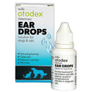 Otodex Veterinary Ear Drops for dogs and cats, fast-acting relief for ear irritations, clears wax, kills mites, soothes scratching