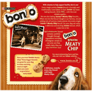Purina Bonio Bitesize Meaty Chip Dog Biscuits | Crunchy Training Treats 400g Box - Bonio7613033684166
