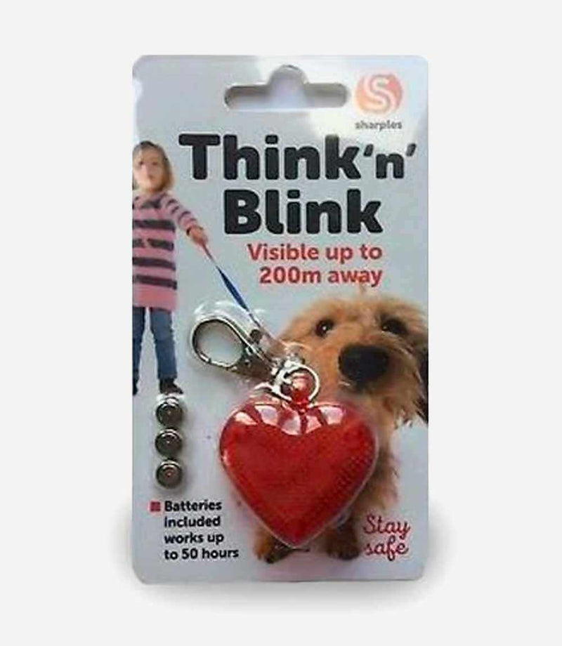 Sharples Think 'n' Blink LED Dog Collar Safety Light - Sharples N Grant5055200211461