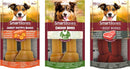 SmartBones Chew Bundle medium knot chews in sweet potato, chicken, and beef flavors for dogs