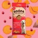 Soopa Cranberry & Sweet Potato Jumbo Dog Dental Sticks - Soopa5060289921026
