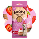 Soopa Dental Sticks, Strawberry & Coco-Cream Cupcake, Dog Treats, 100g -Soopa5060289921750
