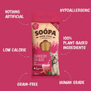 Soopa Strawberry Dog - Quiri Dental Sticks - Soopa5060289921477