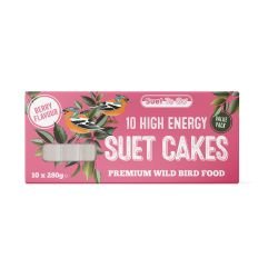 Suet To Go high energy premium suet cakes for wild birds in recyclable packaging