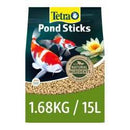 Tetra Pond Fish Food Sticks bonus pack with natural ingredients for healthy pond fish and clear water