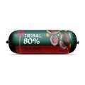 Tribal 80% Fresh Turkey gourmet dog food sausage with chickpeas and parsnips in black packaging