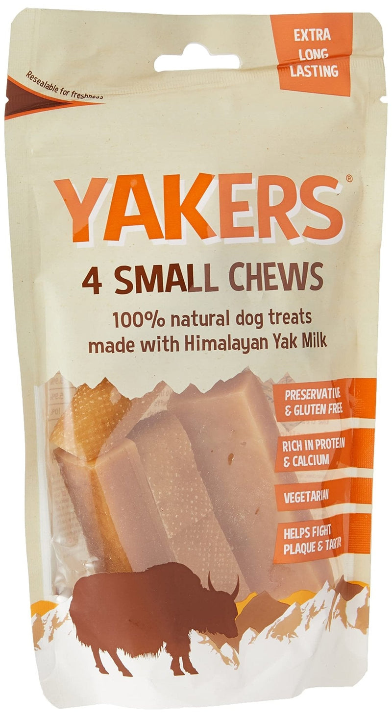 Yakers Original Dog Chews natural Himalayan yak milk treats for dogs, rich in protein and calcium, preservative free, extra long lasting