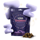 Yora Dreamers Calming Insect Protein Dog Treats with chamomile and valerian root for natural relaxation and anxiety relief