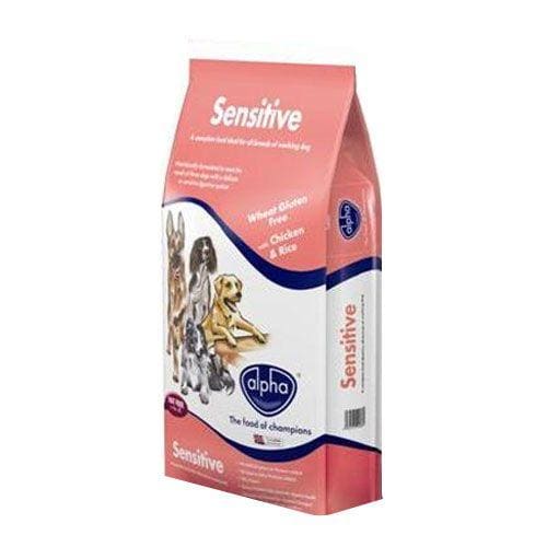 Alpha Sensitive Dry Dog Food 15kg Bag -Alpha Feeds5031572046085