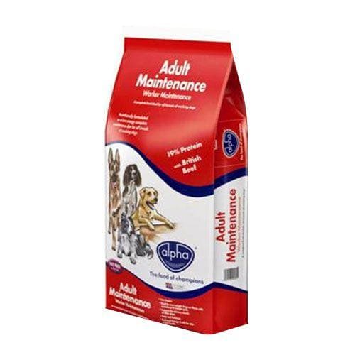 Alpha Worker Maintenance Dry Dog Food 15Kg -Alpha Feeds3359144894851