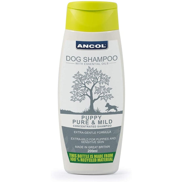 Ancol 200ml Pure and Mild Puppy Shampoo -Ancol5016646390424