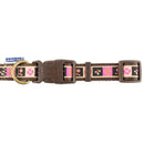 Ancol Chocolate Squares Adjustable Dog Collar - Ancol5016646685759