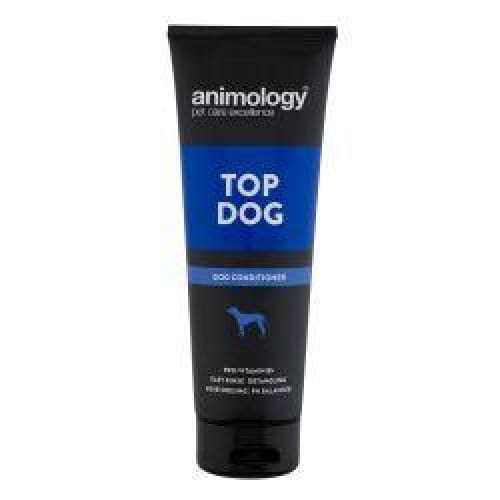 Animology Top Dog Conditioner 250ml bottle with blue and black label.