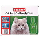 Beaphar Cat Spot On Repels Fleas for Cats and Kittens - Beaphar5012428051422