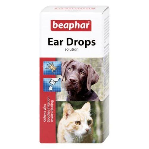 Beaphar Ear Drops for Cats & Dogs 15ml Bottle -Beaphar501242804152
