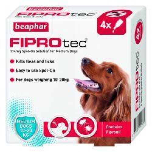 Beaphar FIPROtec Spot On Treatment for Dogs -Beaphar