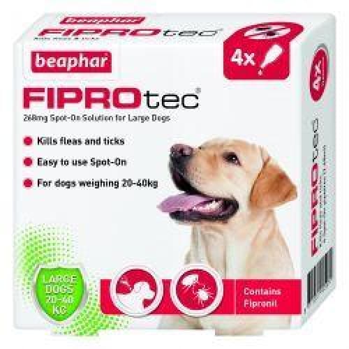 Beaphar FIPROtec Spot On Treatment for Dogs -Beaphar8711231155972