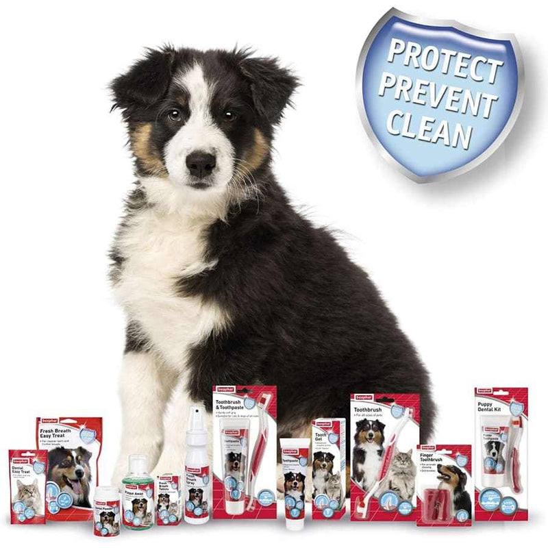 Beaphar Puppy Toothbrush & Toothpaste Dental Set - Beaphar