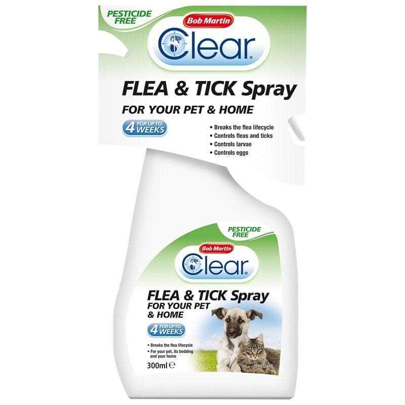 Bob Martin Flea & Tick Pet Spray 300ml - Bob Martin501191402453
