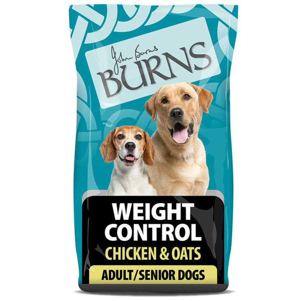 Burn's Adult Weight Control Chicken & Brown Rice Dry Dog Food for Senior Dogs