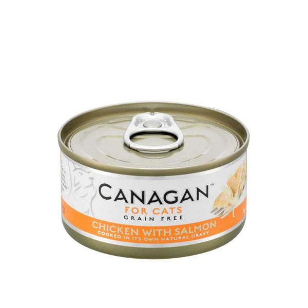 Canagan 75g Chicken with Salmon Cat Wet Food Can - Canagan5029040012205