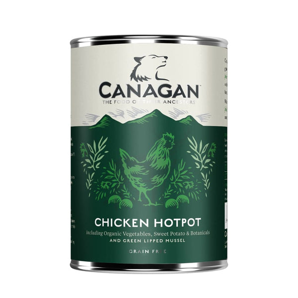 Canagan Chicken Hotpot Wet Dog Food 400g Can -Canagan5029040020309