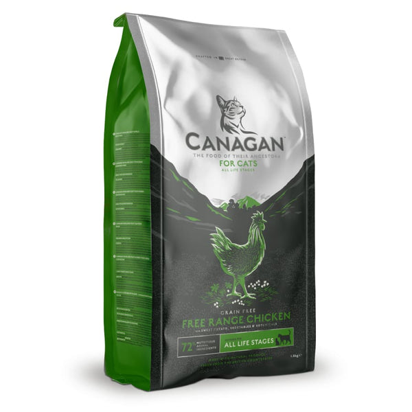 Canagan Dry Cat Food - Free Run Chicken Kibble For Cats -Canagan5029044000314