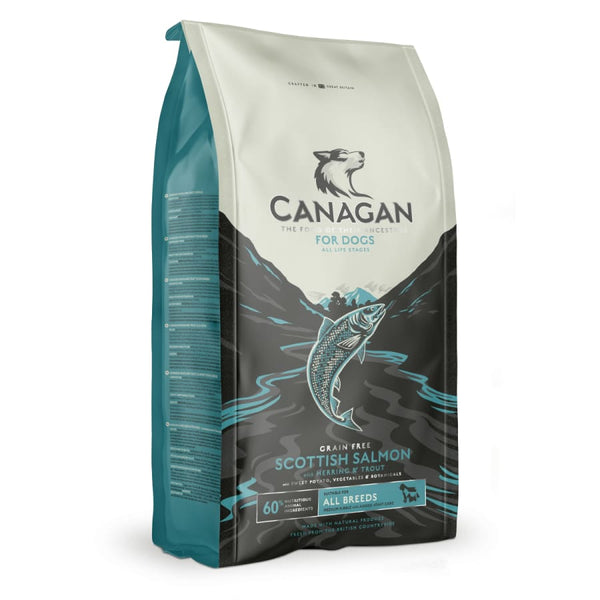 Canagan Scottish Salmon Grain Free Dry Dog Food -Canagan5029040011130