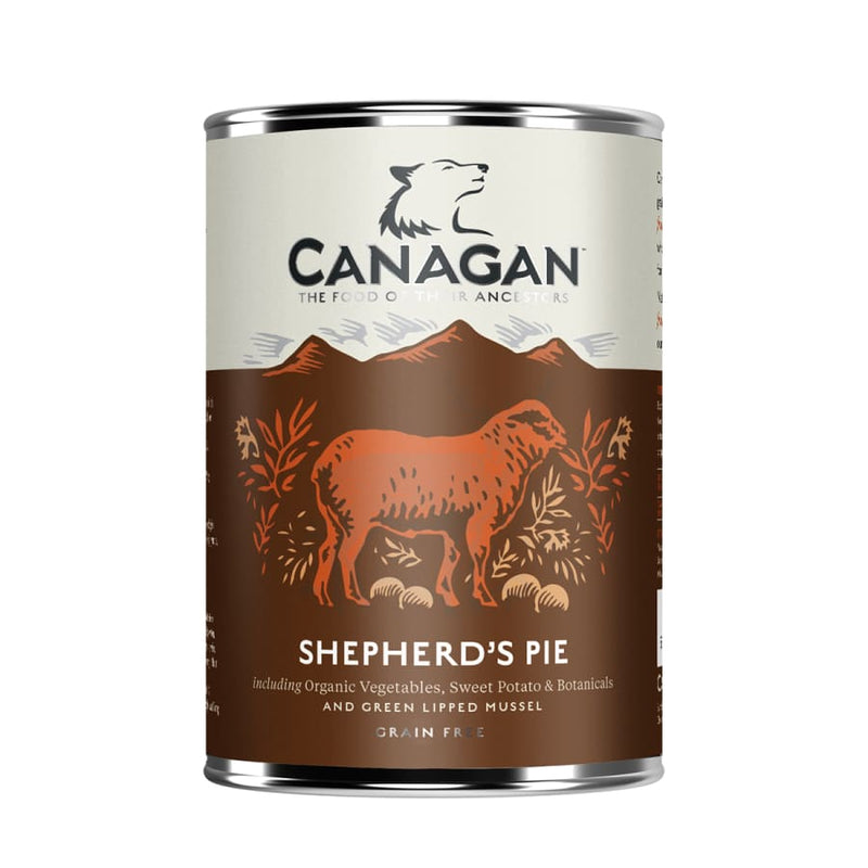 Canagan Shepherds Pie Wet Dog Food 400g Can -Canagan5029040020361