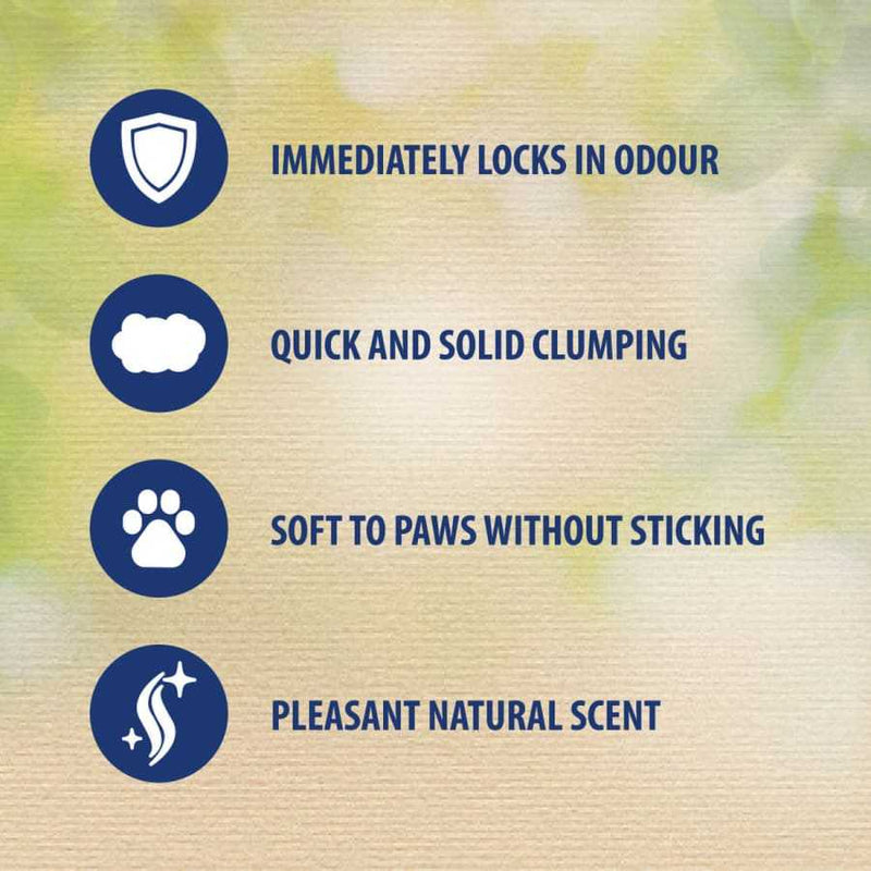 CATSAN NATURAL Clumping Litter 20 Litre Bag - Catsan4008429117152