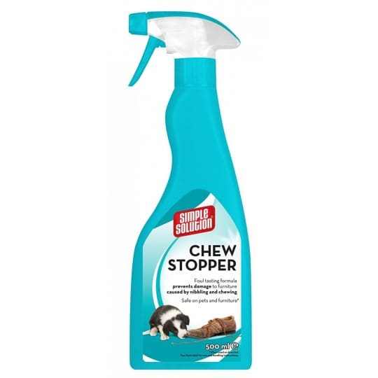 Chew Stopper spray for cats and dogs 500ml bottle.