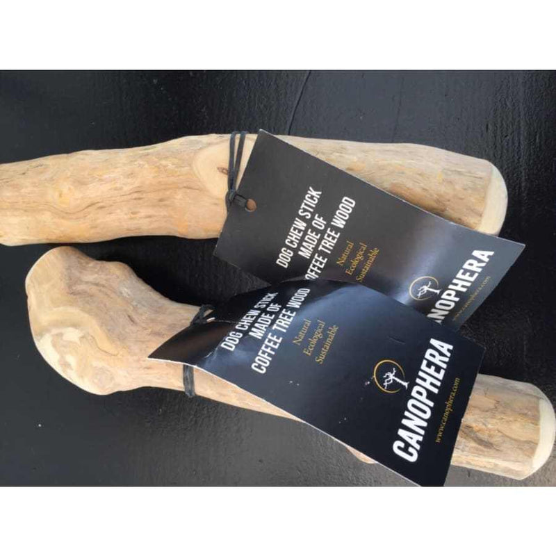 Coffee Wood Dog Chew Stick made from natural coffee wood for durable canine chewing.