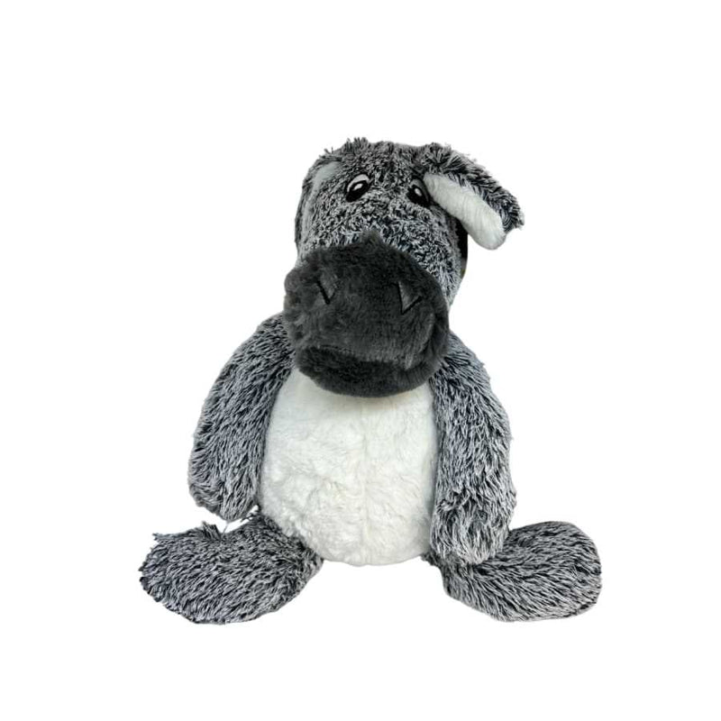 Dog Life Super Soft Cuddle Donkey Dog Soft Toy with squeaker, 40 cm plush for pets.