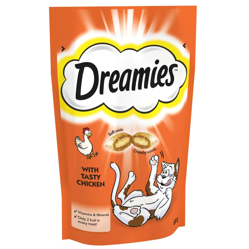 Dreamies Cat Treat Biscuits with Chicken -Dreamies4008429043277